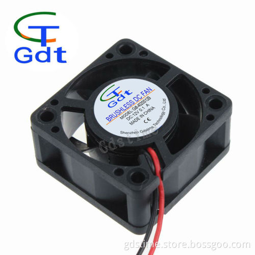 Gdt DC 3V 5V 12V 24V 40MM 4020s 40mm 1.6 Inch 40x40x20mm Small DC Fan